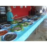 buffets de churrasco completo na Praia Grande