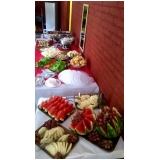 churrasco com saladas e frutas em empresas Vila Buarque