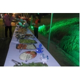 onde encontro serviço de buffet de churrasco para festa infantil Riviera de São Lourenço