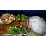 serviço de buffet de churrasco e saladas Vila Prudente